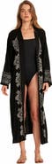 Gottex Beach Life Embroidered Swim Cover Up Top