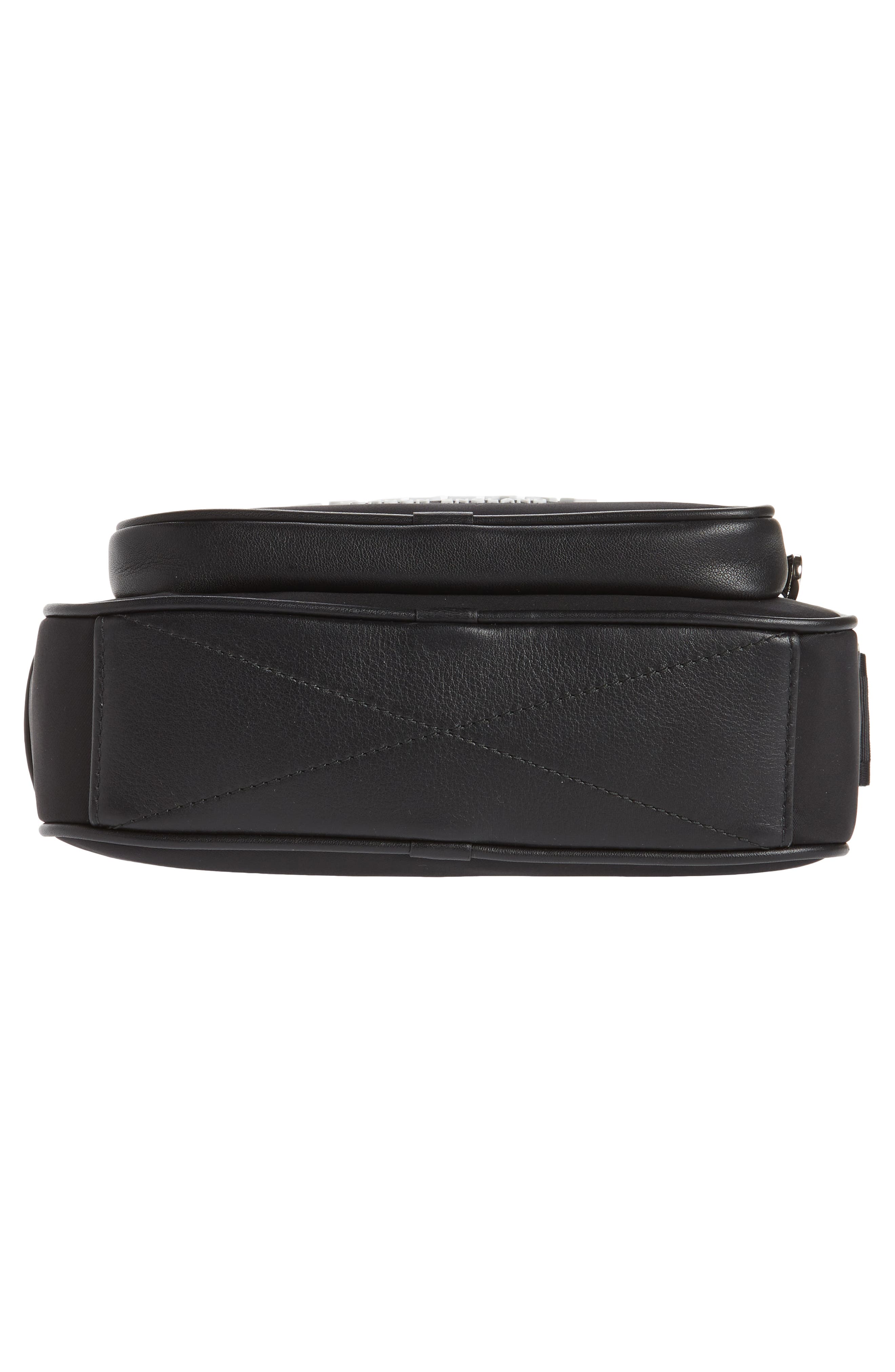 Burberry Paddy Nylon Crossbody Bag, Alternate, color, Black