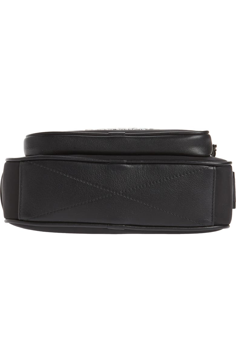 Burberry Paddy Nylon Crossbody Bag, Alternate, color, Black