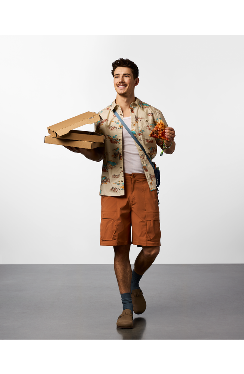 Cotopaxi Coraje Tech Cargo Short - Men's, Alternate, color, Whiskey