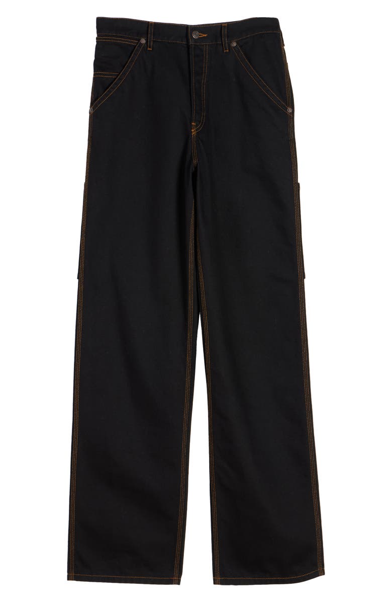 Dries Van Noten Pippa Nonstretch Denim Straight Leg Jeans, Alternate, color,