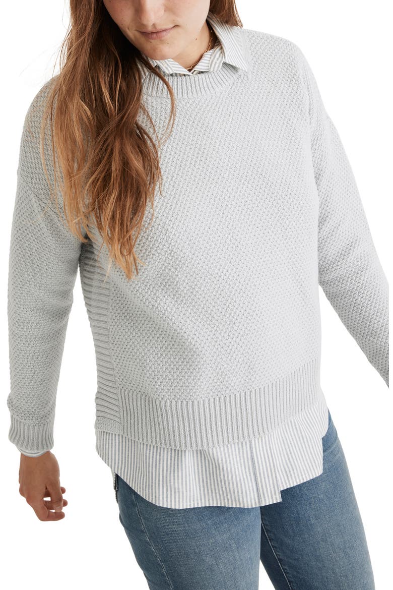 Pickford Pullover Sweater, Main, color, COOL FOG