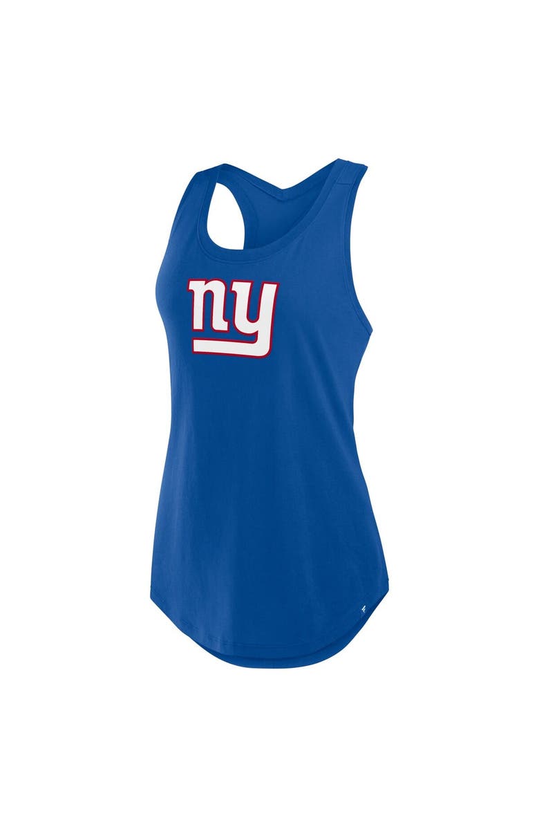 FANATICS Women's Fanatics Royal New York Giants Iron Fan Tank Top, Alternate, color, Royal