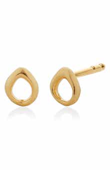 Monica Vinader Nura Reef Open Stud Earrings