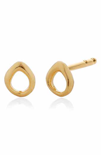 Monica Vinader Nura Reef Open Stud Earrings