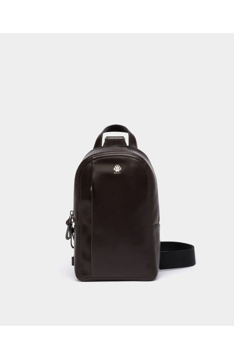 Ray Sling Bag in Leather