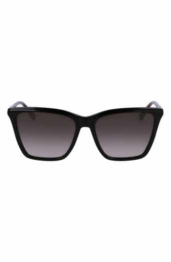 Le Pliage 56mm Gradient Rectangular Sunglasses