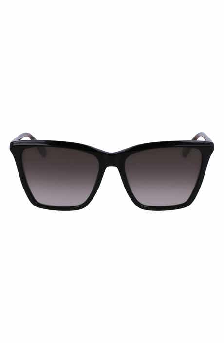 Le Pliage 56mm Gradient Rectangular Sunglasses