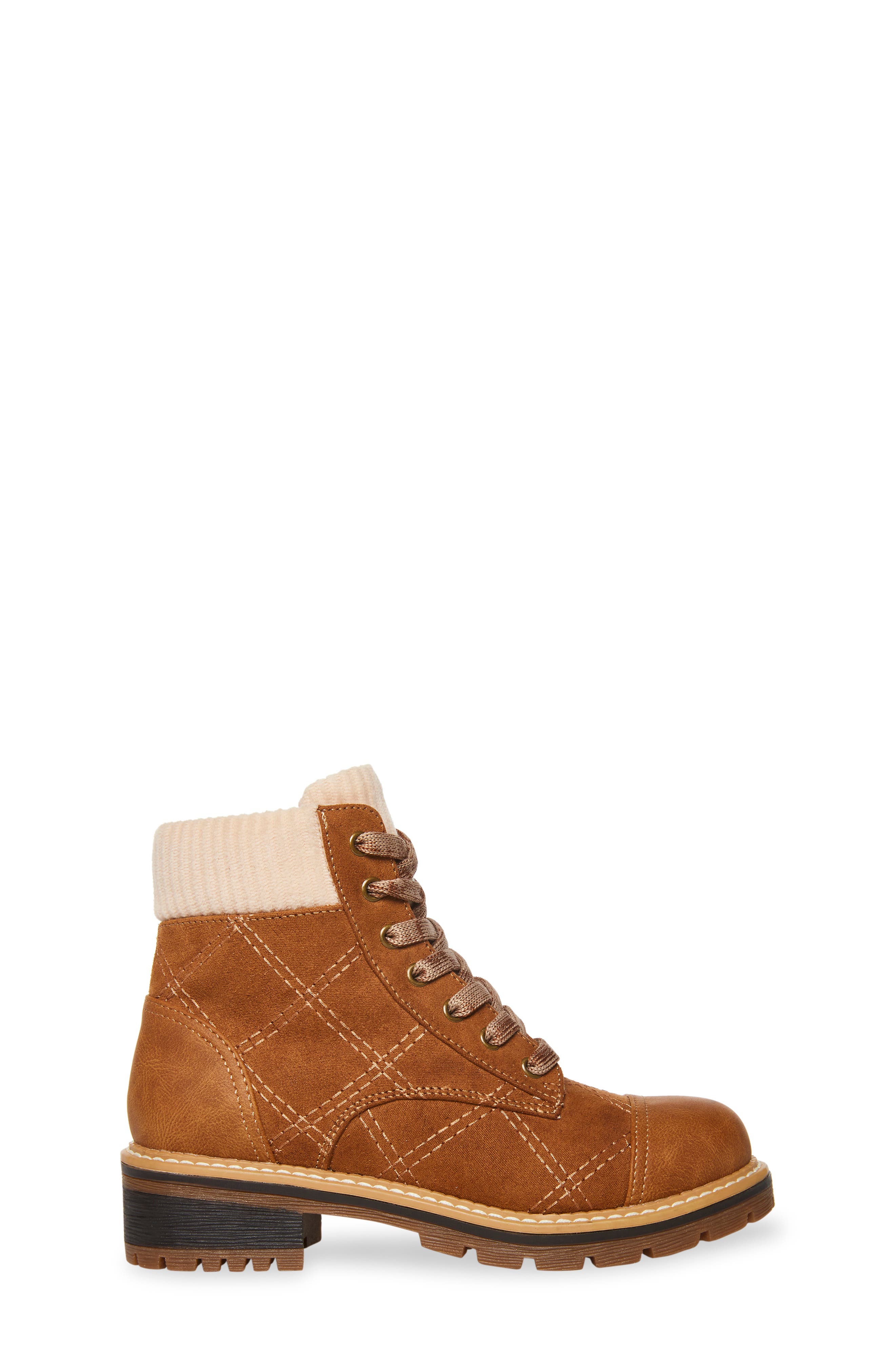 Steve Madden Kids' Griffon Lace-Up Boot, Alternate, color, 