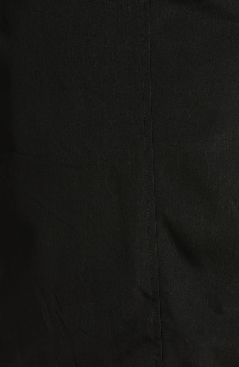 Gallery Water Resistant Rain Jacket, Alternate, color, Black