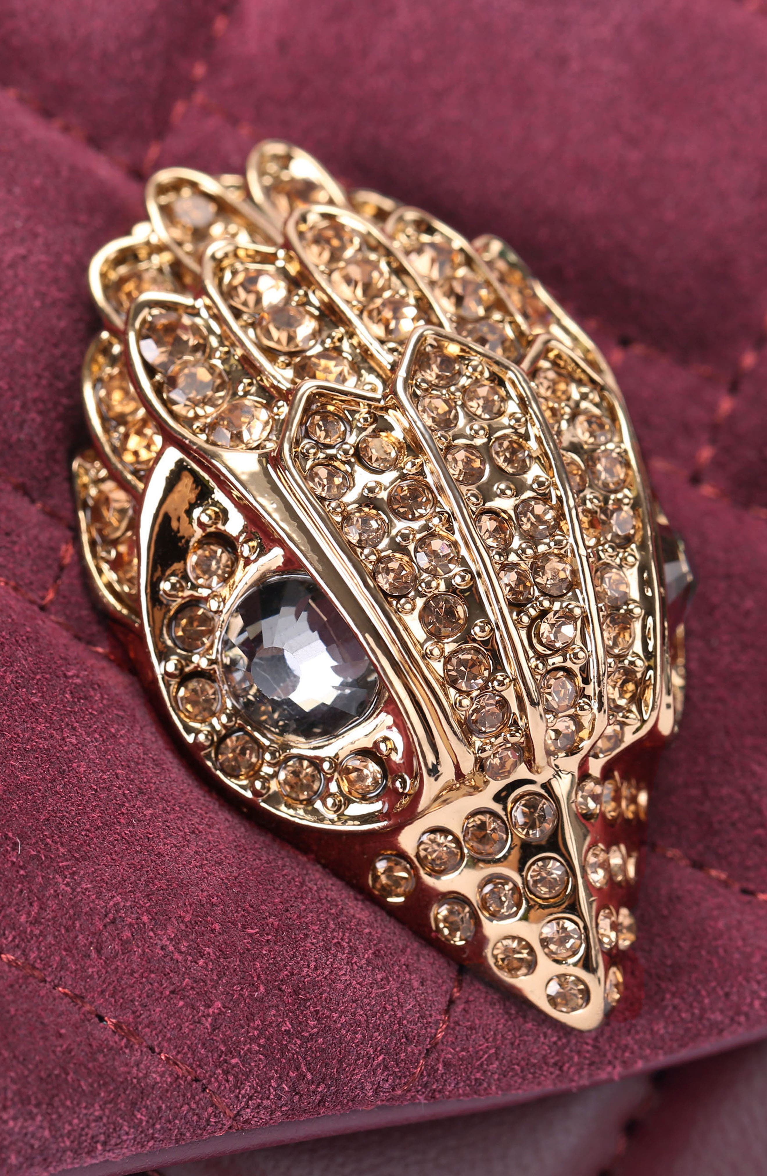 Kurt Geiger London Mini Kensington Quilted Crossbody Bag, Alternate, color, 