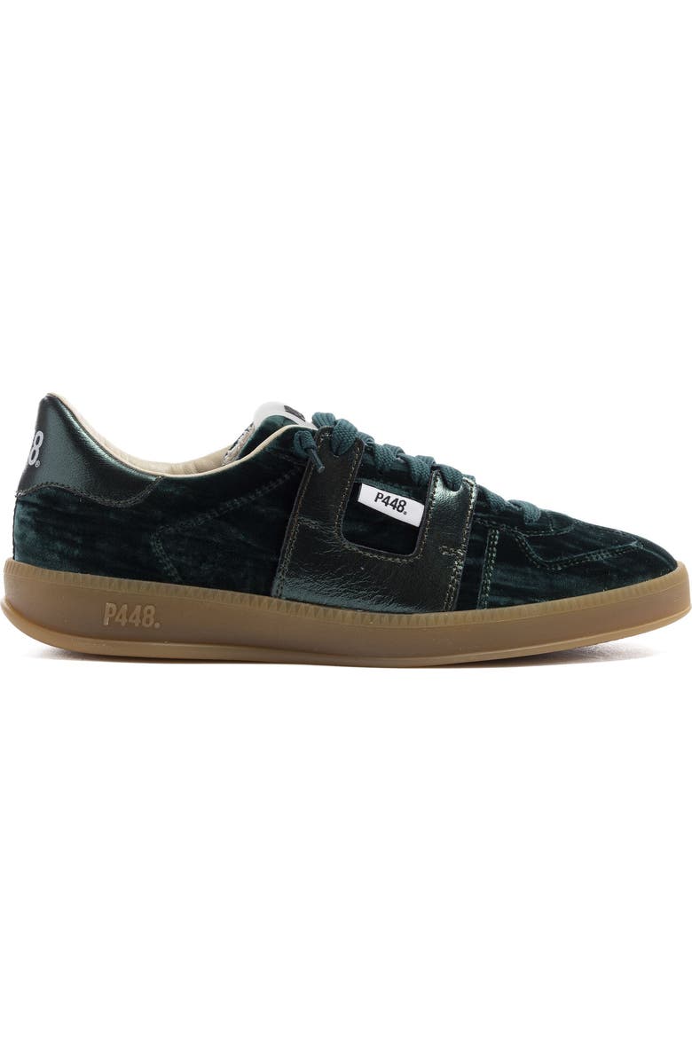P448 Monza Sneaker, Main, color, Velvet Green