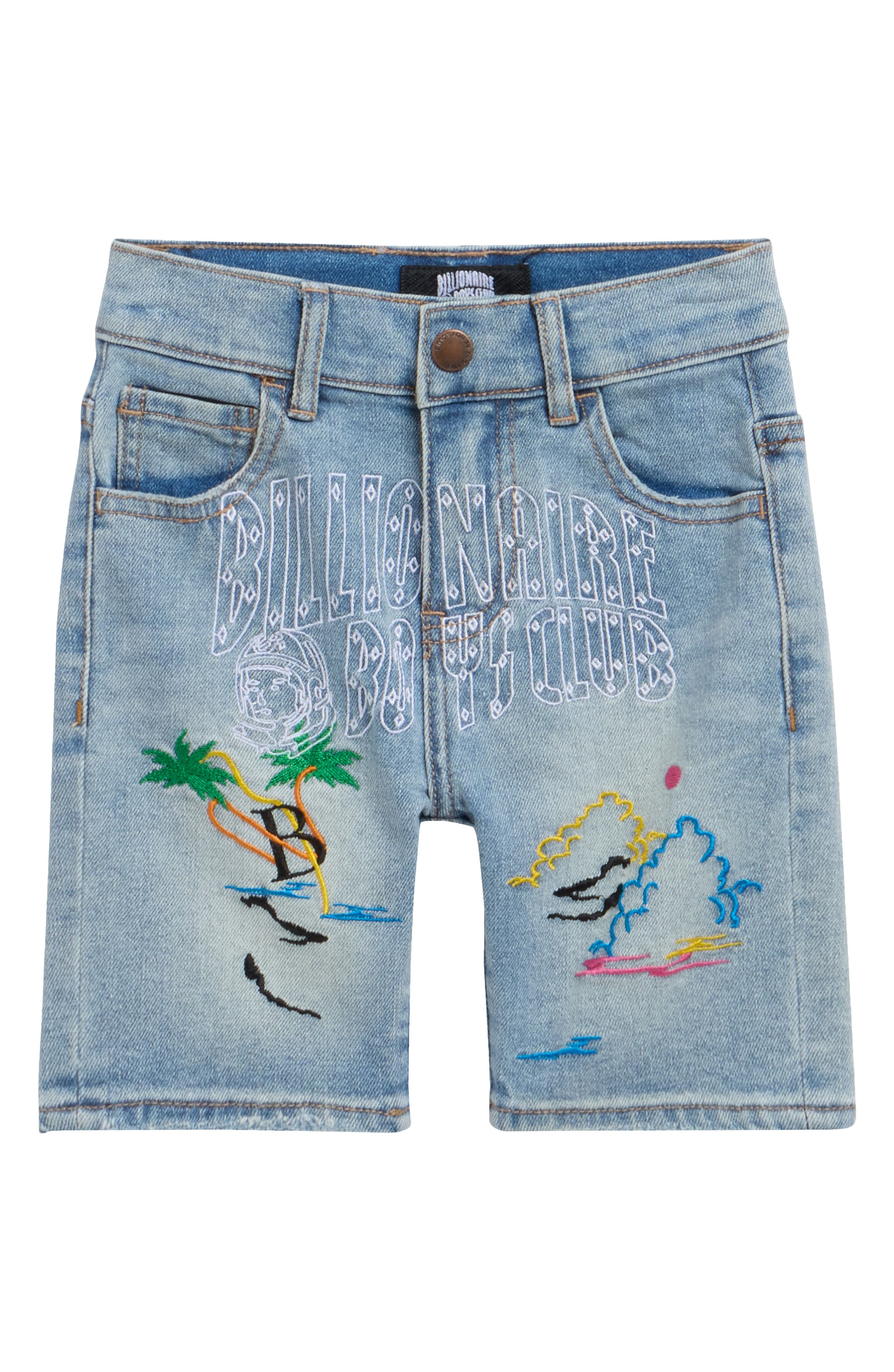 Billionaire Boys Club Kids' Space Sand Denim Shorts