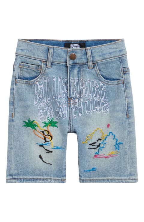 Kids' Space Sand Denim Shorts (Toddler, Little Kid & Big Kid)