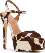 Steve Madden Cologne Ankle Strap Platform Sandal