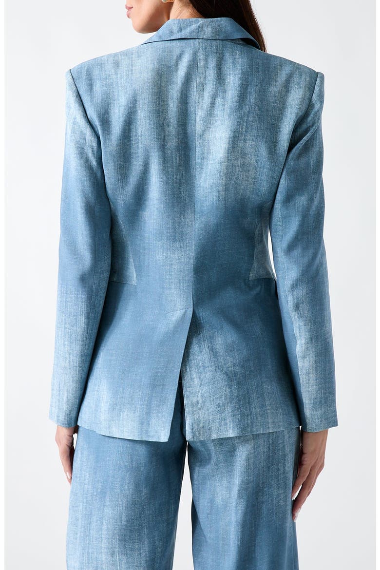 Jen Denim Effect Blazer, Alternate, color, SHADED DENIM