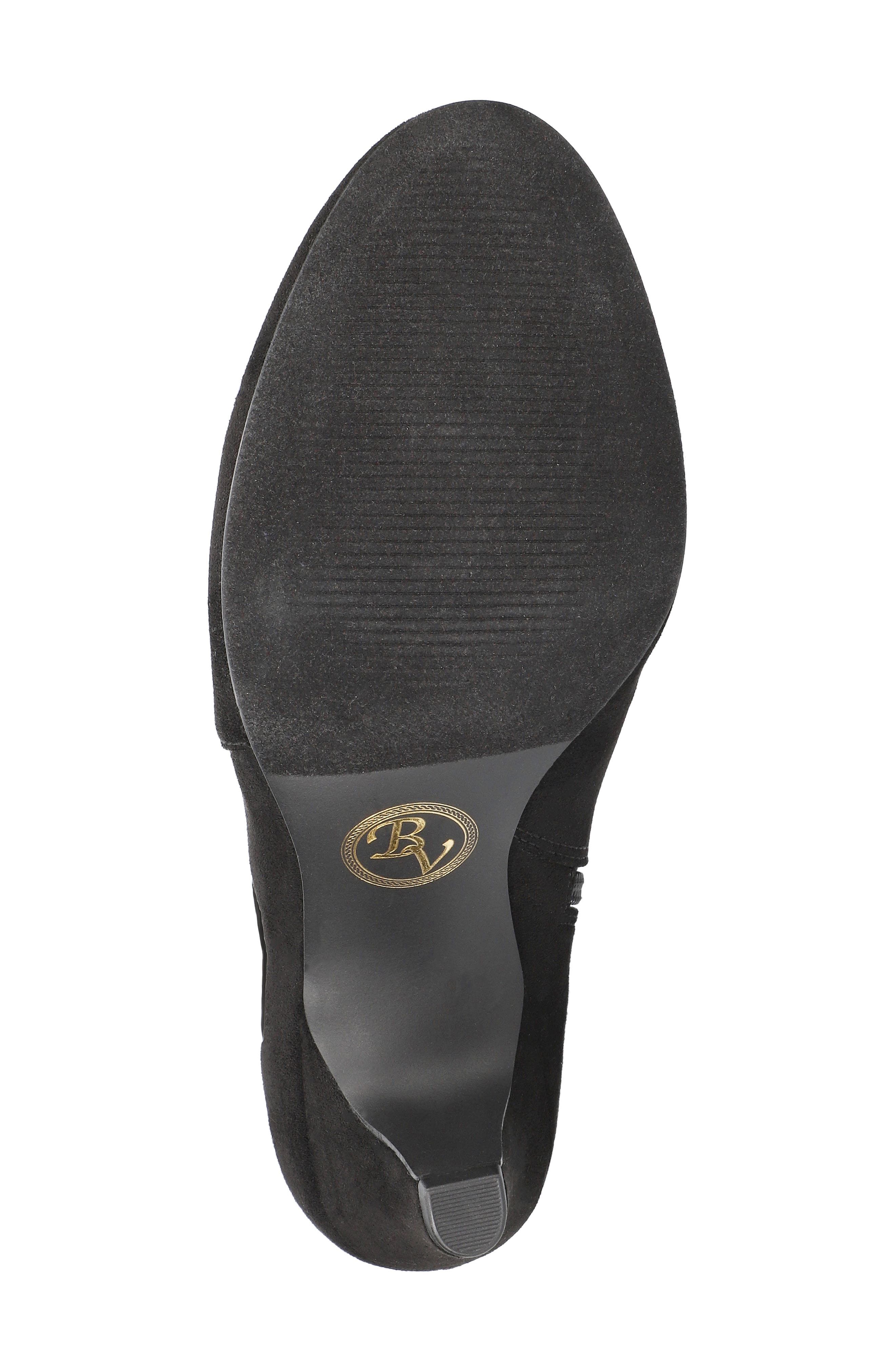 Bella Vita Rima Plus Knee High Boot, Alternate, color, Black Suede