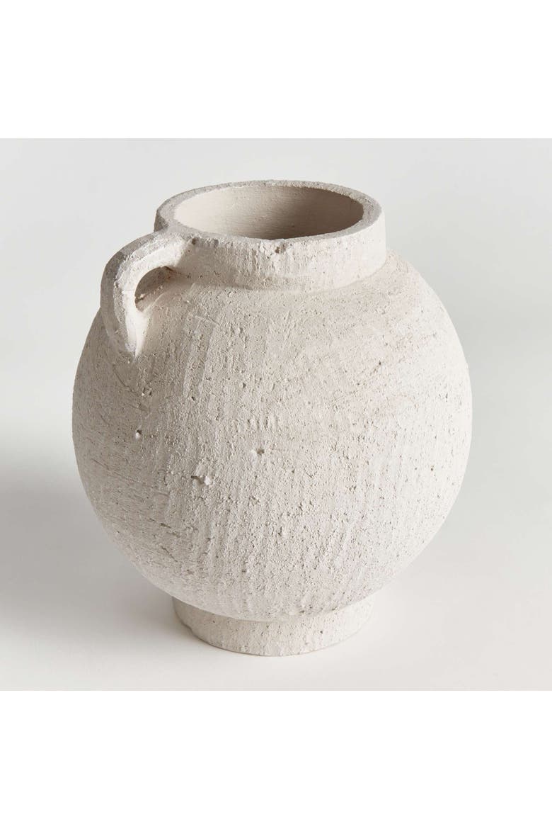 Gianna Vase Medium, Alternate, color, White