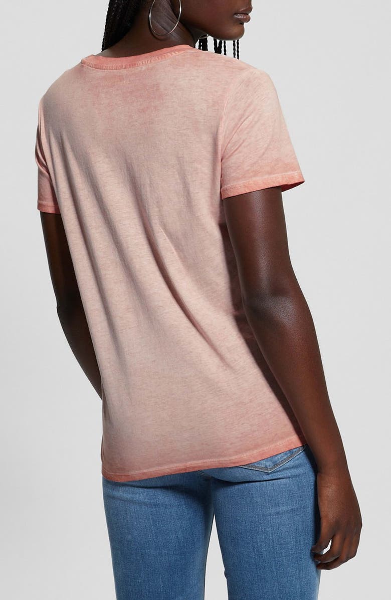 GUESS Tiger God Burnout Graphic T-Shirt, Alternate, color, 