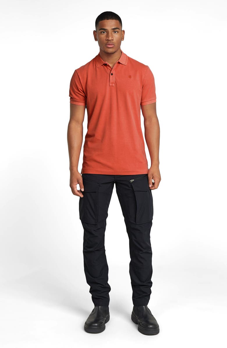 G-STAR Dunda Slim Fit Overdye Piqué Polo, Alternate, color, 