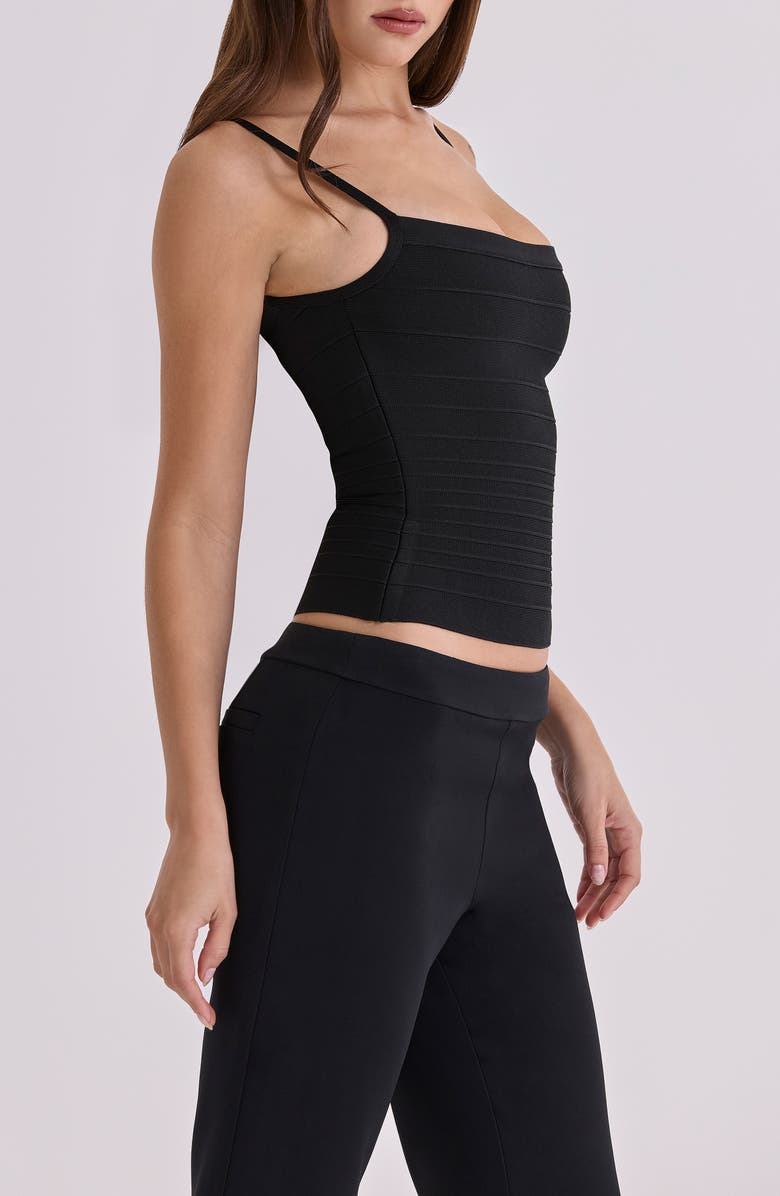 HOUSE OF CB The Body Bandage Top, Alternate, color, Black