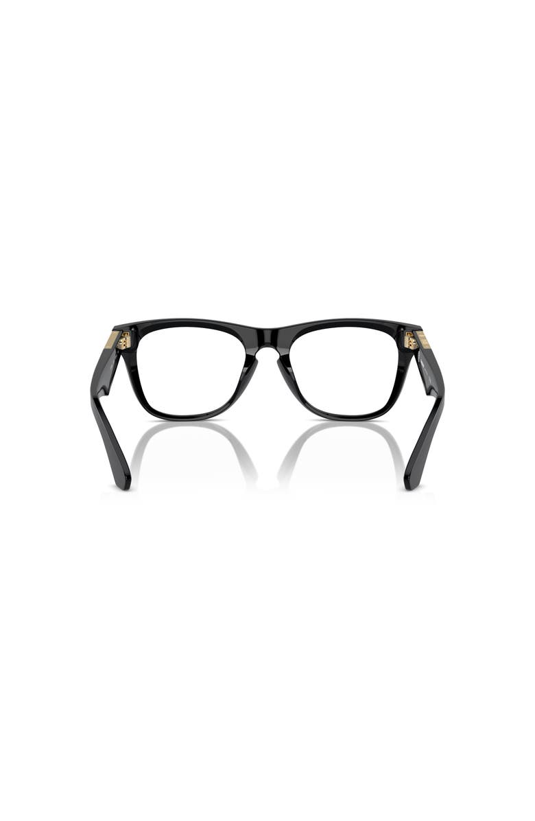 Burberry 53mm Square optical glasses, Alternate, color, Black