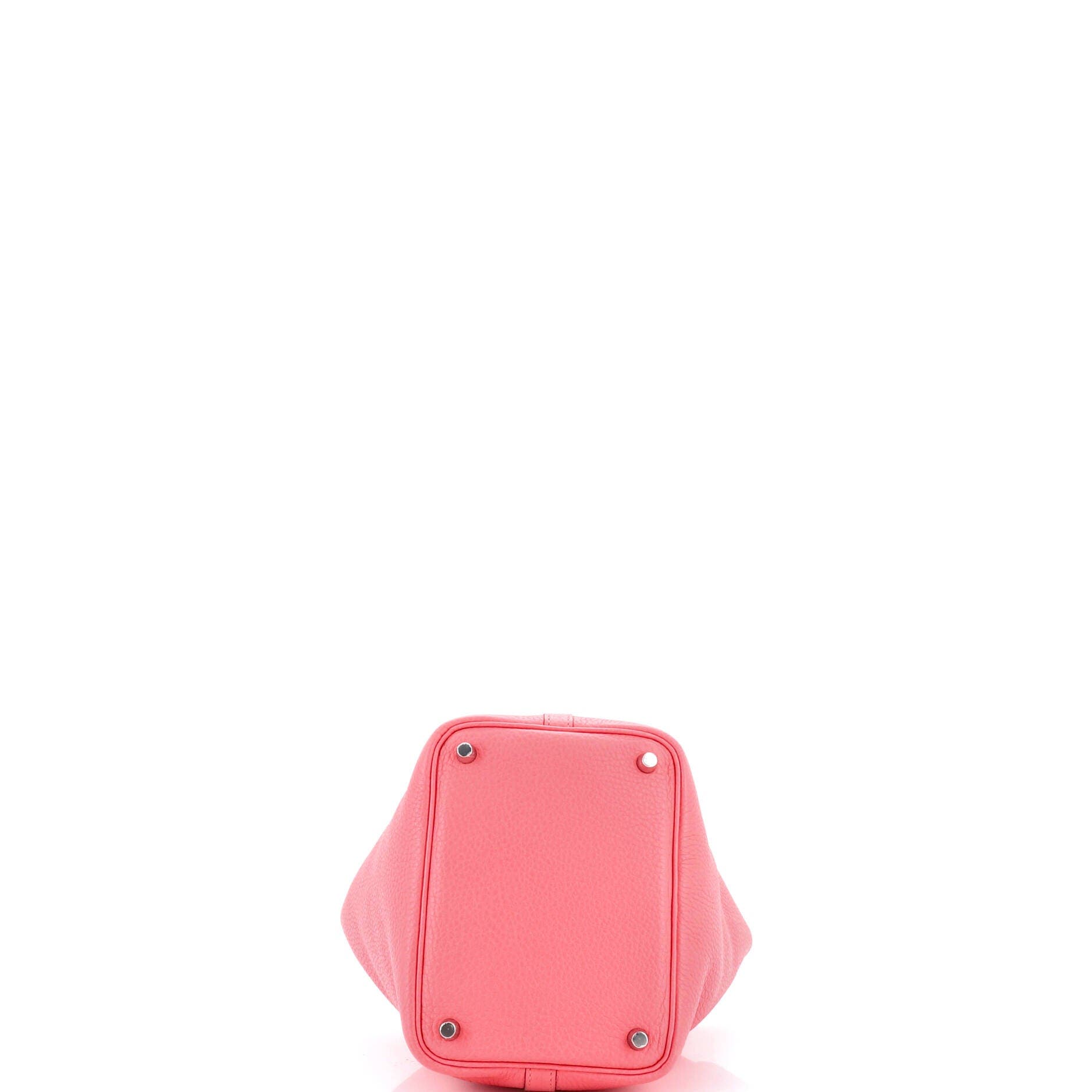 Pre-Owned Hermes Picotin Lock Bag Clemence PM, Alternate, color, Rose Azalee