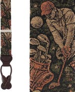 Trafalgar It's a Birdie Golf Silk Novelty Button End Suspenders