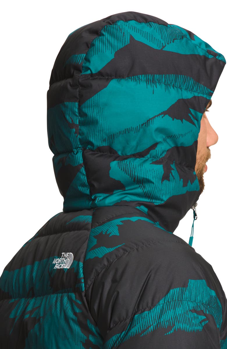 The North Face Hydrenalite 550 Fill Power Down Hooded Jacket, Alternate, color, 