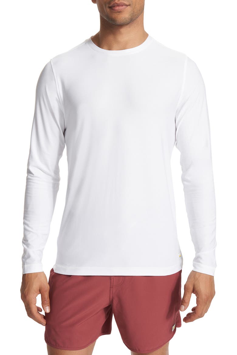 Long Sleeve Strato Tech Tee, Main, color, WHITE
