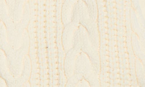 Marine Layer Alba Cable Knit Puffer Vest In Multi