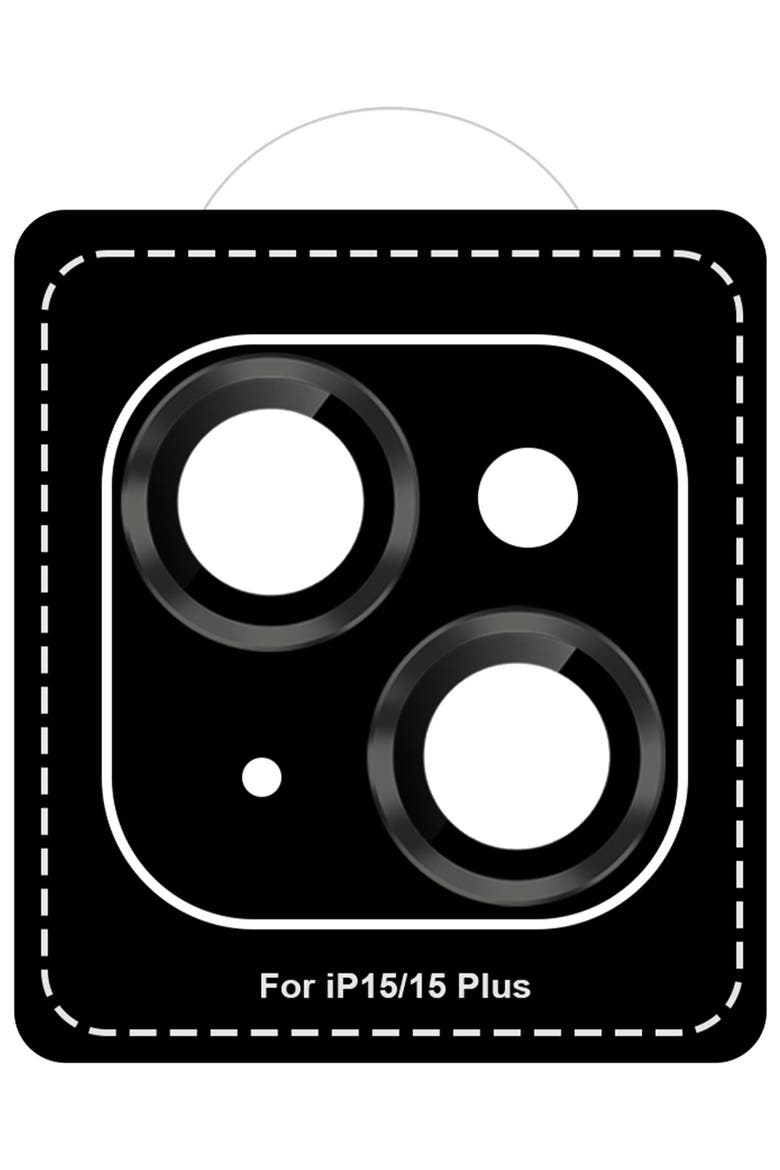 Camera Lens Protector for Apple iPhone 15 / iPhone 15 Plus, Main, color, Black