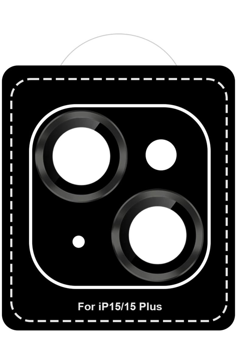 Gadget Guard Camera Lens Protector for Apple iPhone 15 / iPhone 15 Plus, Main, color, Black