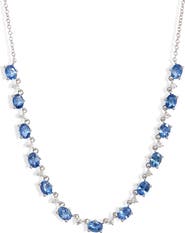 Meira T Sapphire & Diamond Necklace
