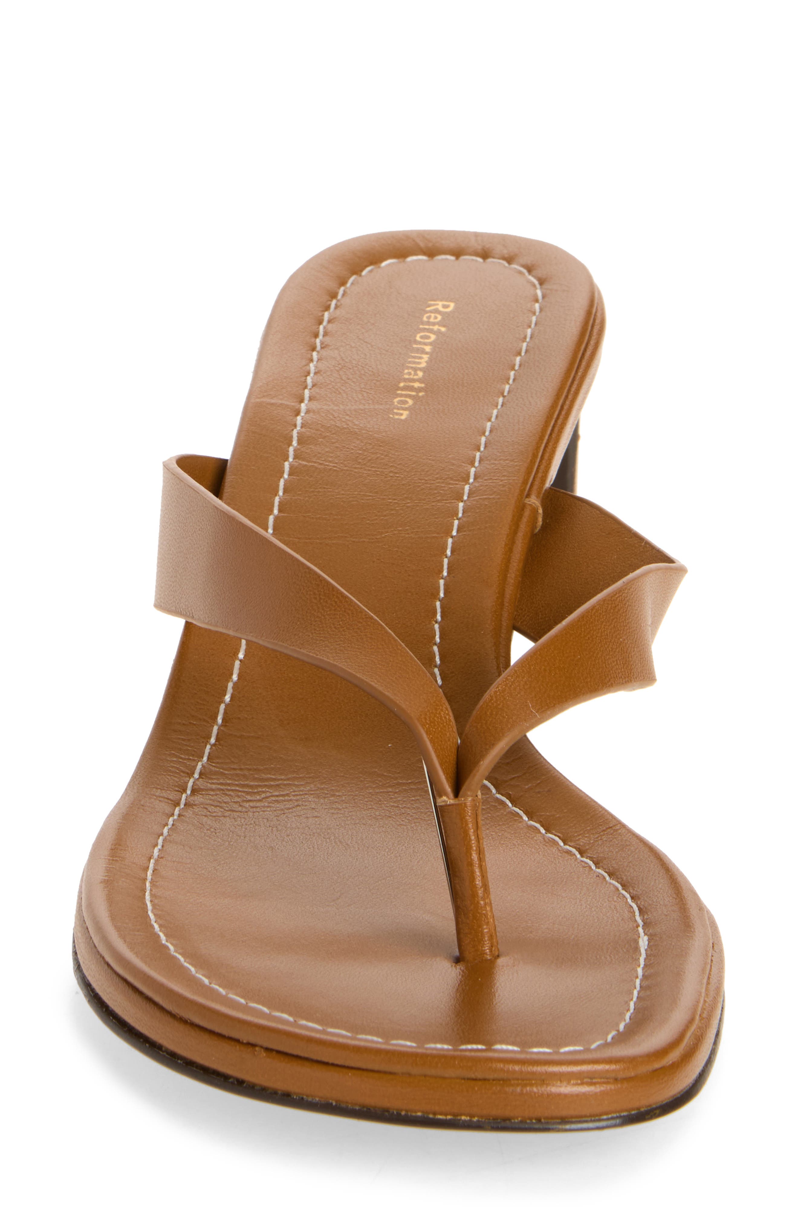 Jessie Block Heel Sandal, Alternate, color, TOFFEE LEATHER