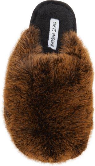 Poof Faux Fur Slipper