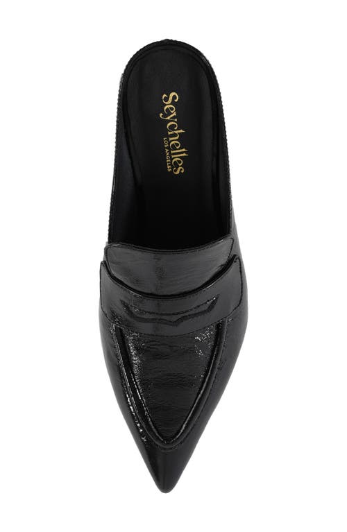 Seychelles Stunner Mule In Black