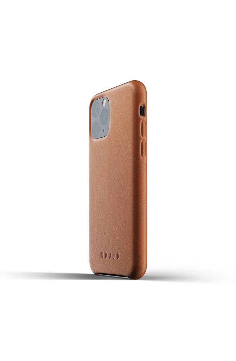 MUJJO Full Leather Case for iPhone 11 Pro, Main, color, Tan