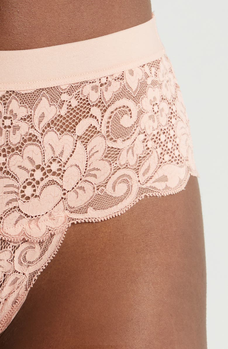 HAH Spin Me Lace Panties, Alternate, color, Copper Rose