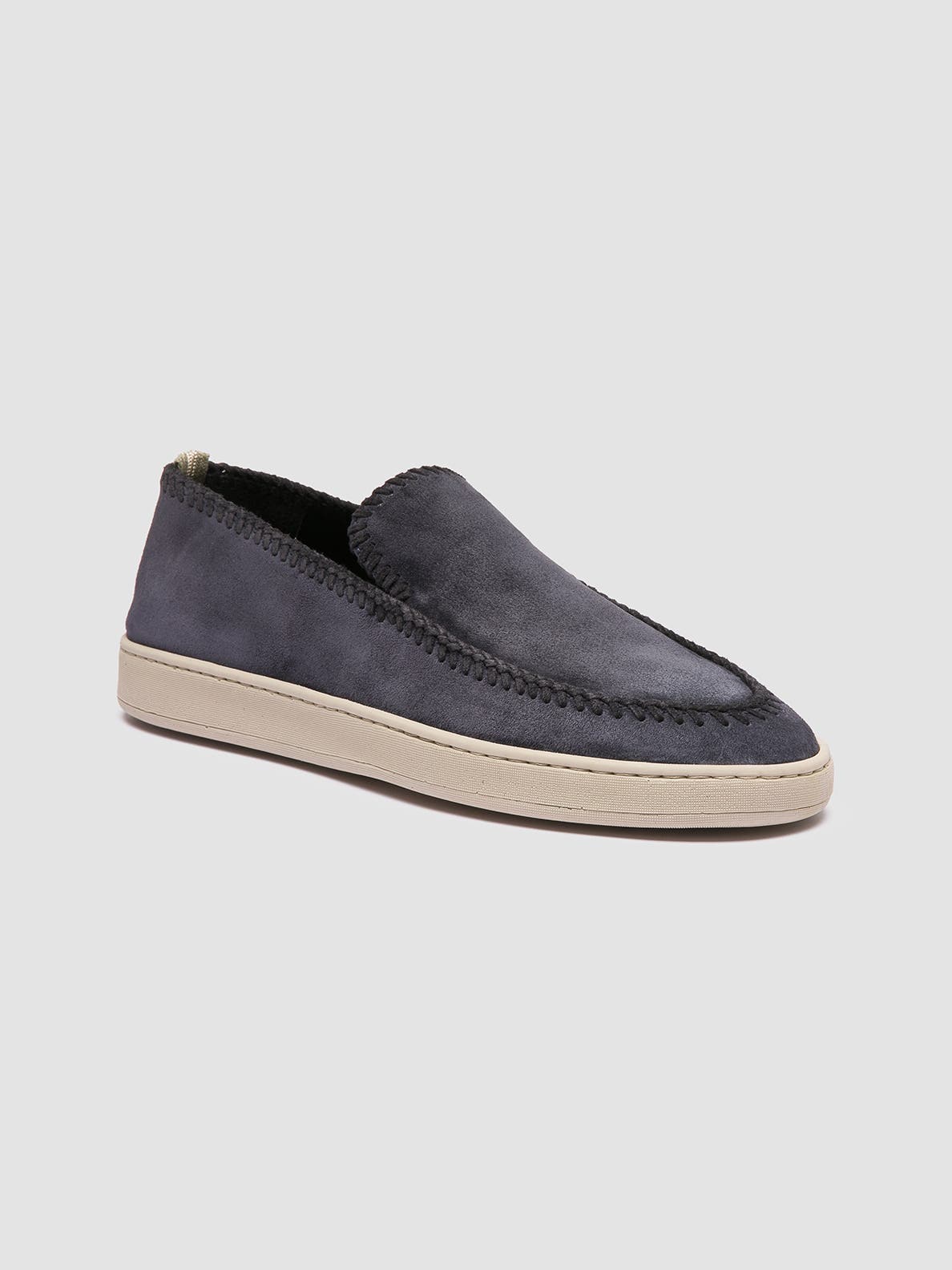 Officine Creative Herbie 011 Suede Loafers, Alternate, color, Blue