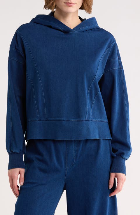 Flow Crop Hooded Sweatshirt