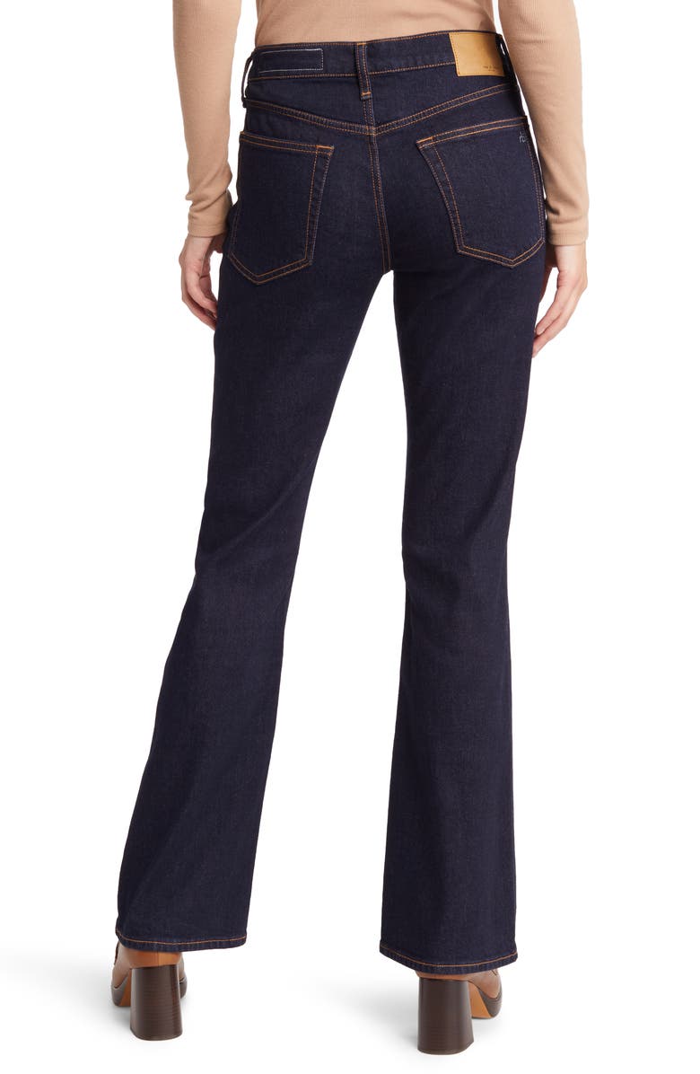 rag & bone Peyton Bootcut Jeans, Alternate, color, Rinse