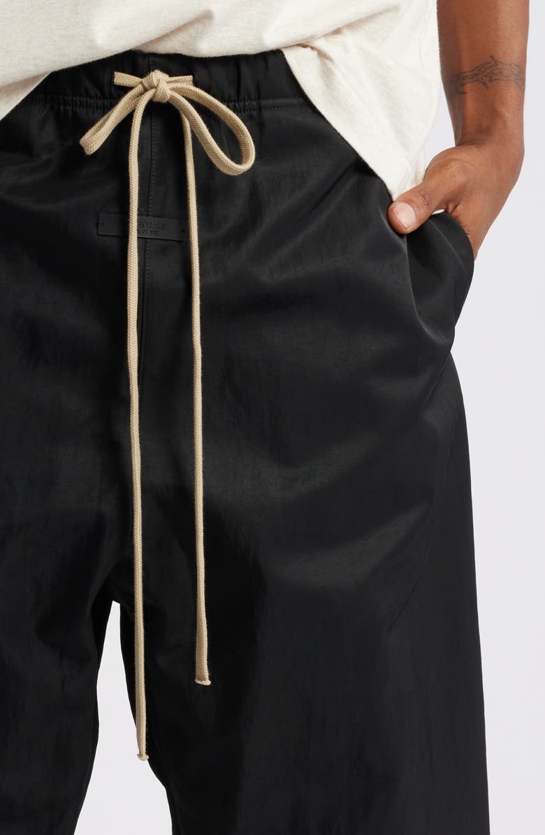 Fear of God Essentials Gender Inclusive Textured Nylon Track Pants, Alternate, color,