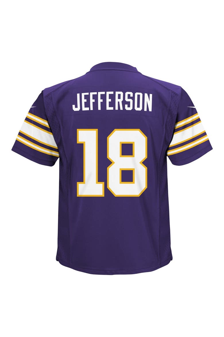 Toddler Nike Justin Jefferson Purple Minnesota Vikings Alternate Game Jersey, Alternate, color, Purple