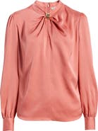 Elie Tahari The Valentine Stretch Silk Top