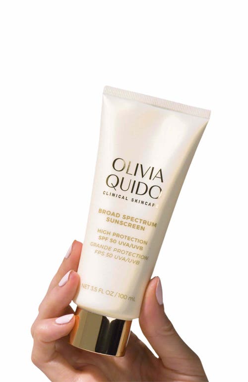 Olivia Quido Skincare Broad Spectrum Sunscreen Spf 50 In Nude