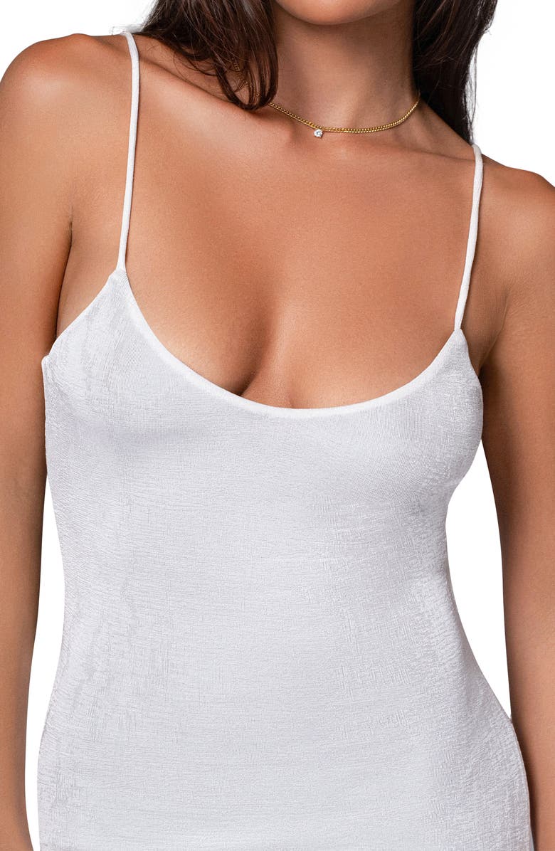 JLUXLABEL Mirage Reversible Minidress, Alternate, color, White