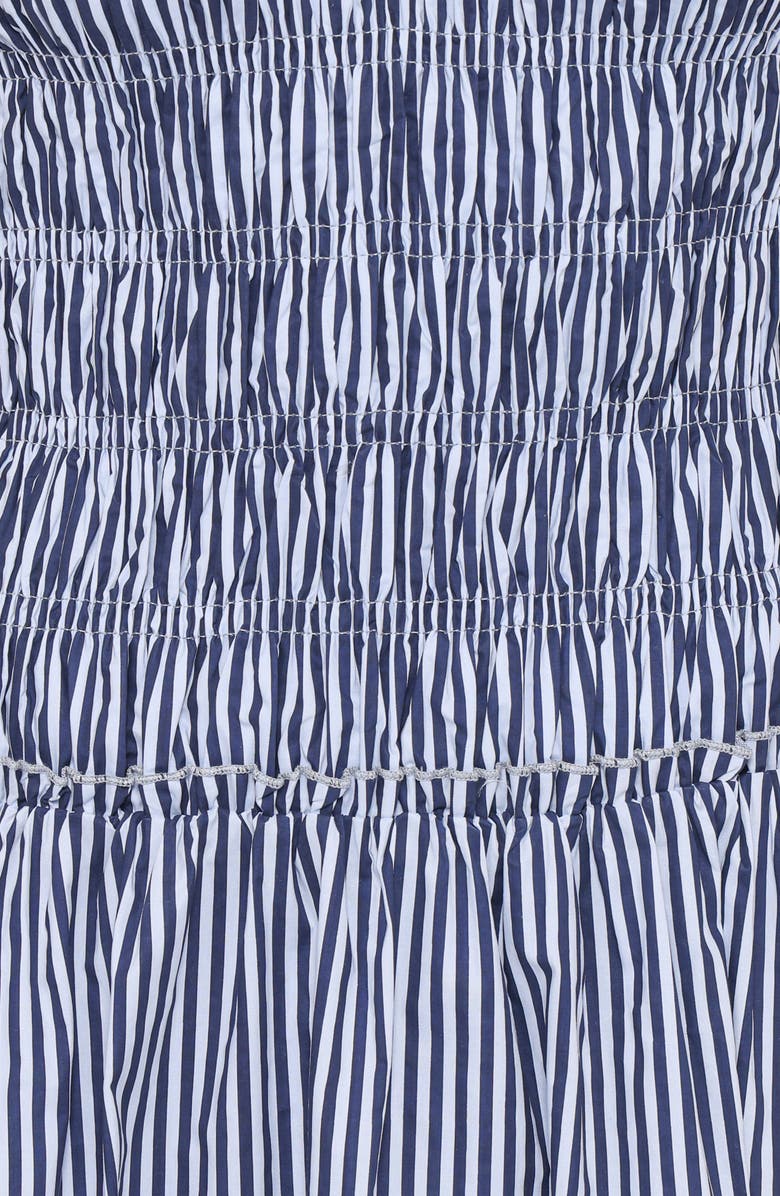 Petal & Pup Kirrilee Sleeveless Maxi Dress, Alternate, color, Blue Stripe