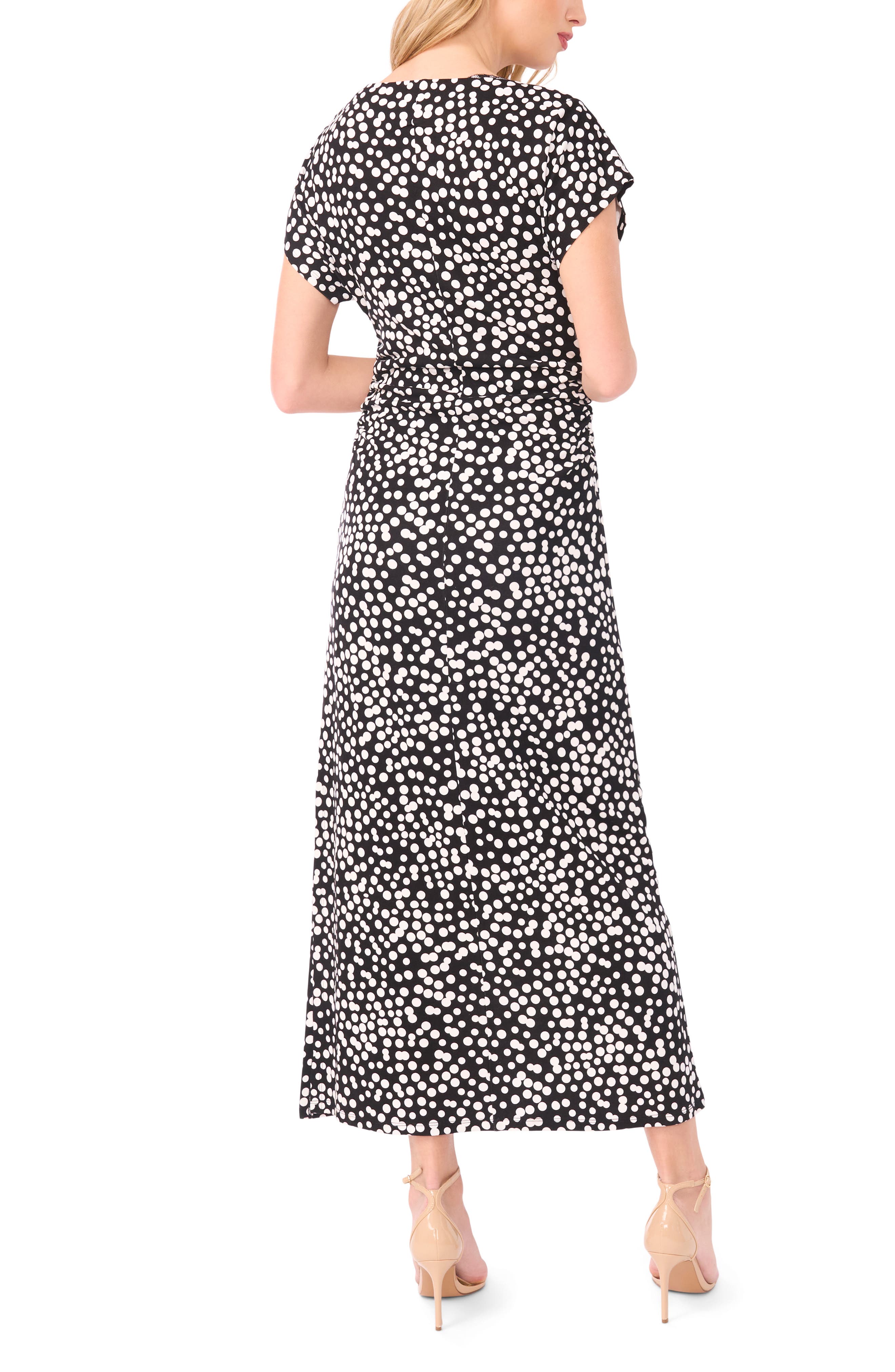 Boat Neck Dolman Sleeve Maxi Dress - image 2