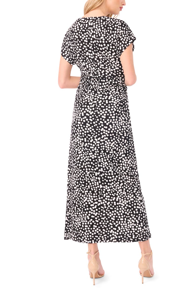 Halogen<sup>®</sup> Boat Neck Dolman Sleeve Maxi Dress, Alternate, color, Rich Black